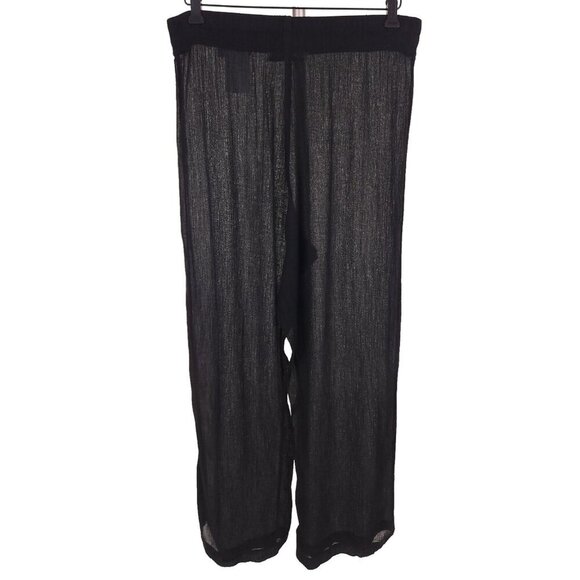 Our Legacy Reduced Straight-Leg Crinked Trousers Size 48 US 32 M Mens Black $335 - Picture 5 of 13